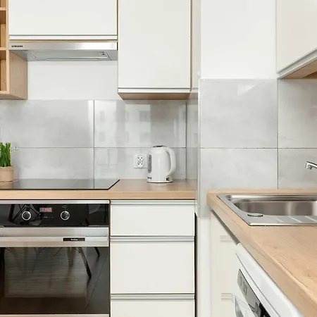 White And Beige In With Access To The Outdoor Gym By Renters *